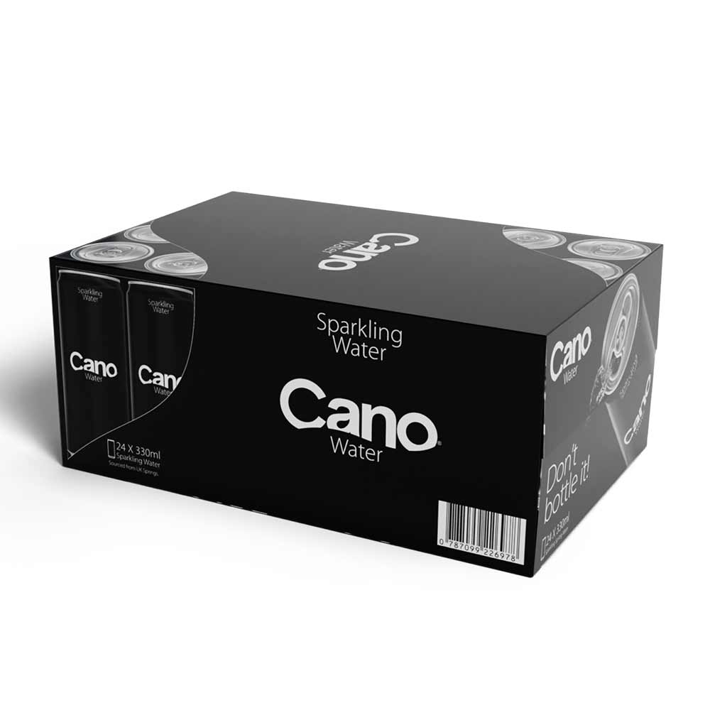 CANO WATER Sparkling Ring Pull (24x330ml) - Image 4